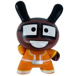 Kidrobot Yo Gabba Gabba DJ Lance Rock‎ Dunny Figurine Missing Hat Urban Vinyl